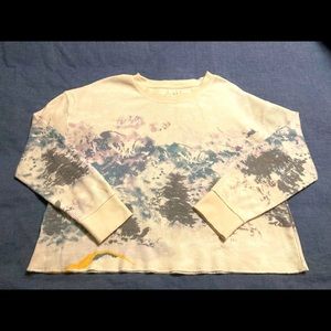 Anthropology mountain painted thermal